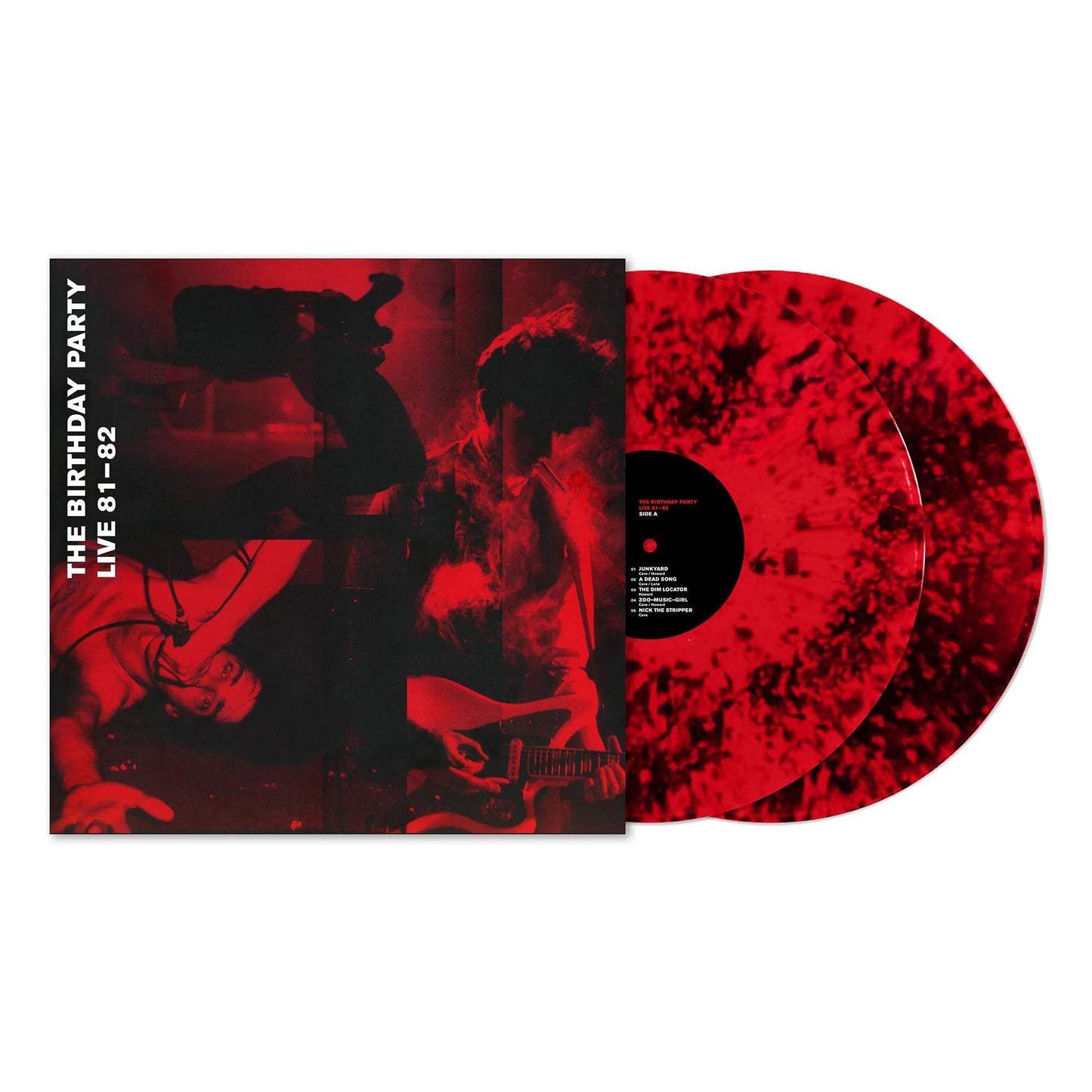 The Birthday Party - Live 81-82 (Transparent Red w/Black Dust Colour Vinyl)