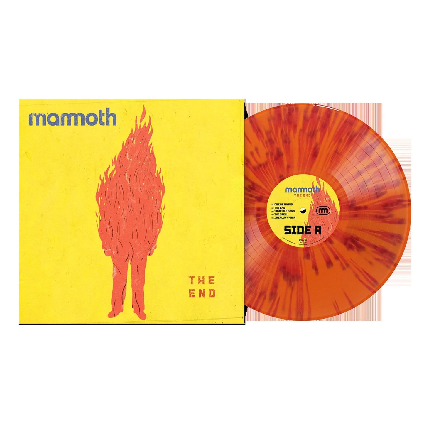 Mammoth - The End (Orange & Red Splatter Vinyl)