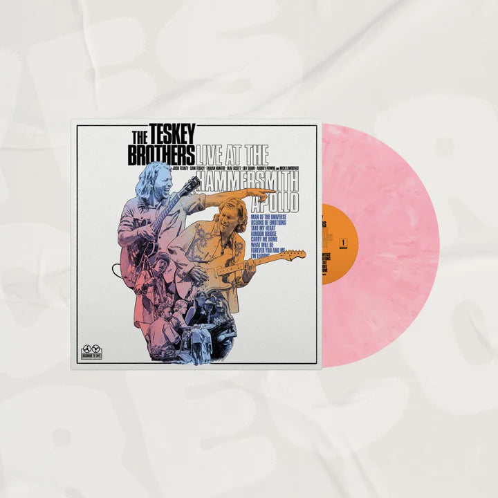 THE TESKEY BROTHERS - Live At The Hammersmith Apollo Pink LP