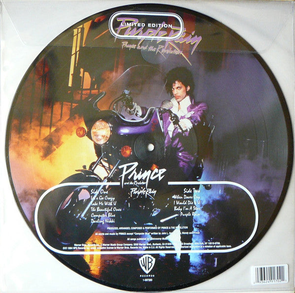 Prince And The Revolution – Purple Rain - LP ( Picture Disc)
