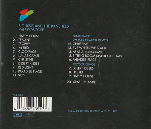 Siouxsie and the Banshees - Kaleidoscope - CD