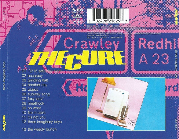 The Cure - Three Imaginary Boys - CD