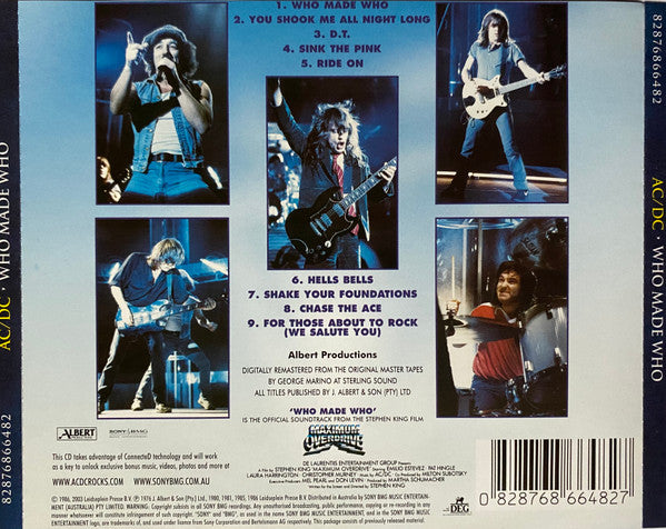 AC/DC – Who Made Who CD