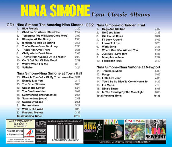 Nina Simone - Four Classic Albums - CD