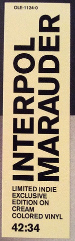 Interpol – Marauder - LP