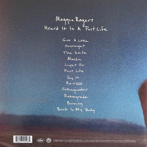 Maggie Rogers – Heard It In A Past Life LP