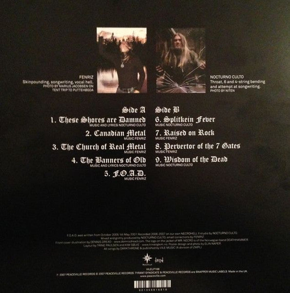 Darkthrone – F.O.A.D. - LP