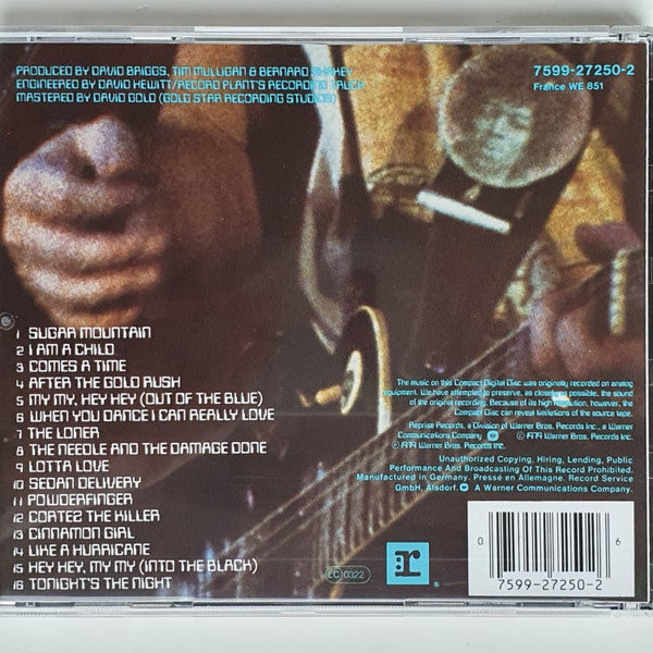 Neil Young & Crazy Horse – Live Rust - CD