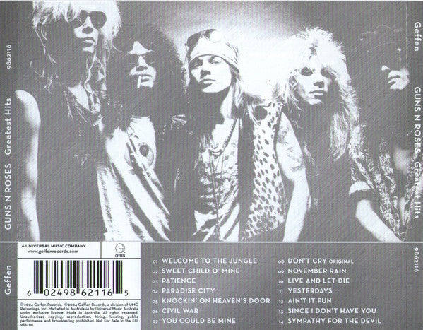 Guns N' Roses – Greatest Hits CD