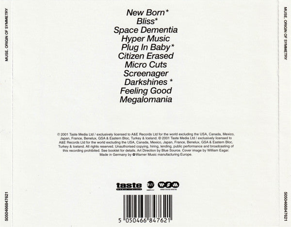 Muse - Origin Of Symmetry - CD