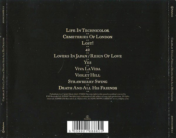 Coldplay - Viva La Vida Or Death And All His Friends - CD