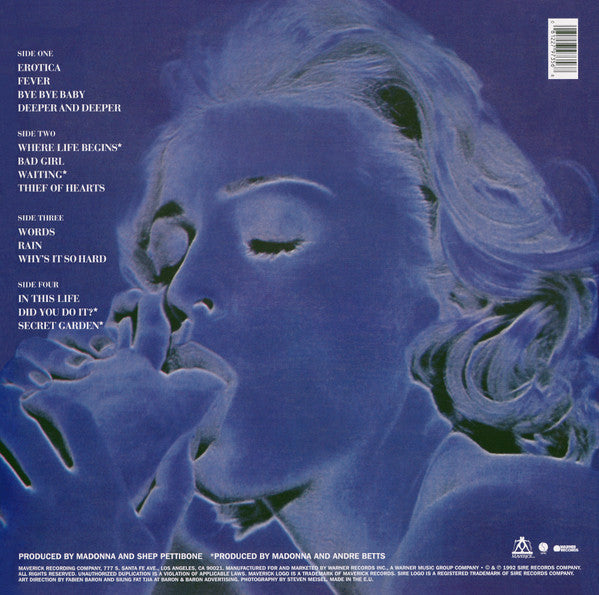 Madonna – Erotica - LP
