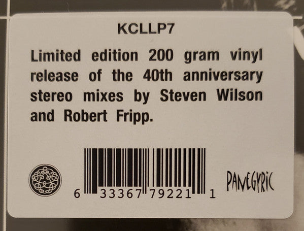 King Crimson – Red - LP (40th Anniversary)