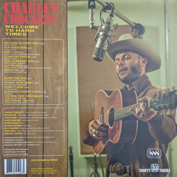 Charley Crockett – Welcome To Hard Times - LP