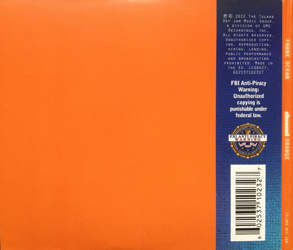 Frank Ocean - Channel Orange--CD / Album