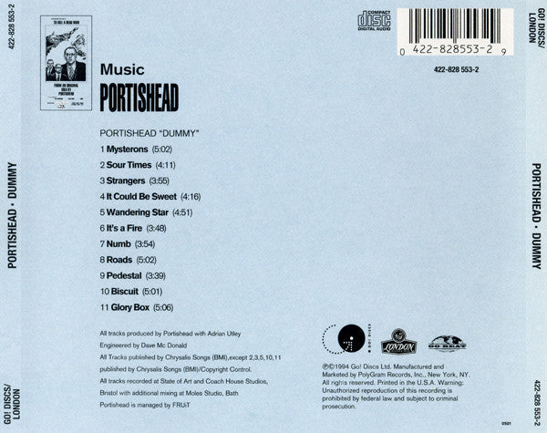 Portishead – Dummy - CD