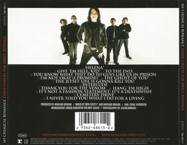 My Chemical Romance – Three Cheers For Sweet Revenge - CD