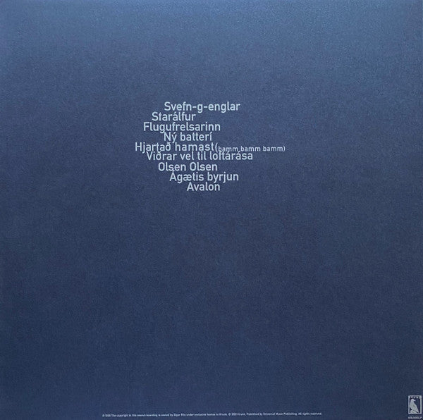 Sigur Ros – Agaetis Byrjun - LP