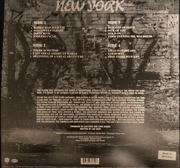 Lou Reed – New York - LP