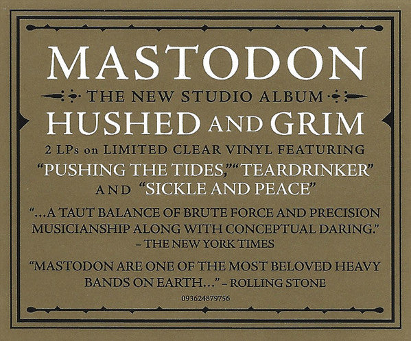 Mastodon – Hushed And Grim - 2LP