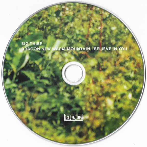 Big Thief – Dragon New Warm Mountain I Believe In You - CD