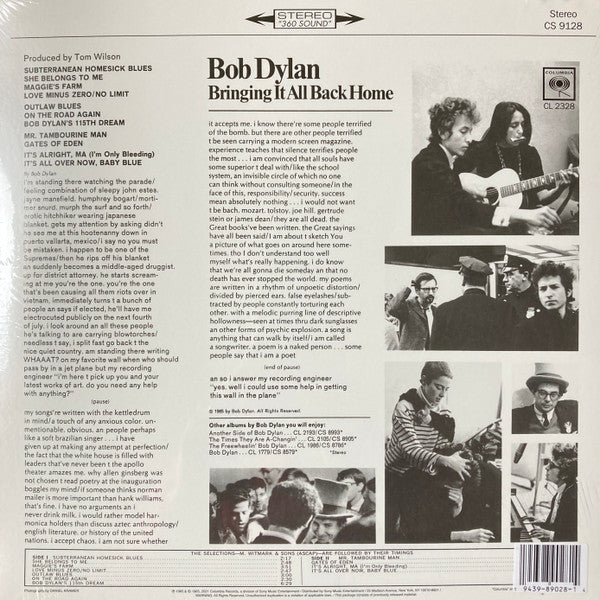 Bob Dylan – Bringing It All Back Home