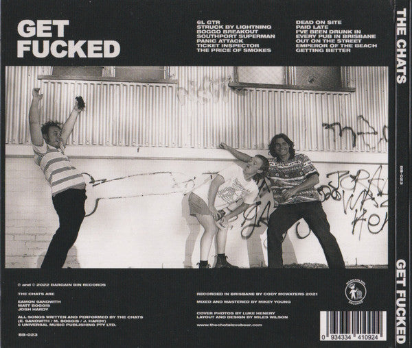The Chats – Get Fucked CD