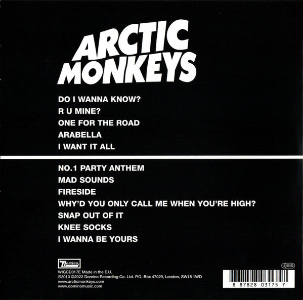 Arctic Monkeys – AM CD