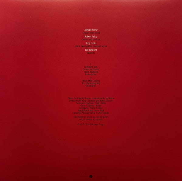 King Crimson – Discipline - LP