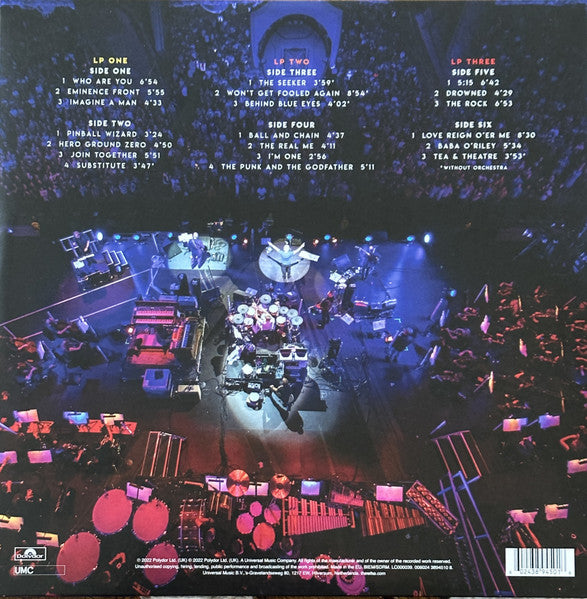 The Who – With Orchestra Live At Wembley - LP