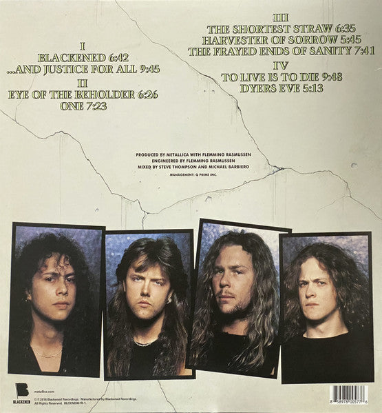 Metallica – ...And Justice For All - LP