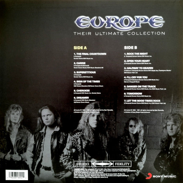 Europe – Their Ultimate Collection