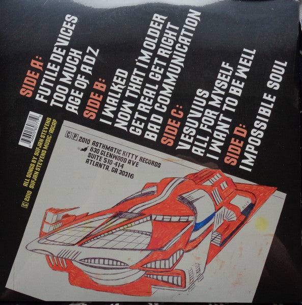 Sufjan Stevens – The Age Of Adz - 2LP