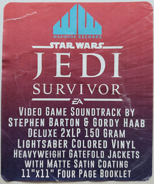 Stephen Barton & Gordy Haab – Star Wars Jedi: Survivor (Original Video Game Soundtrack)