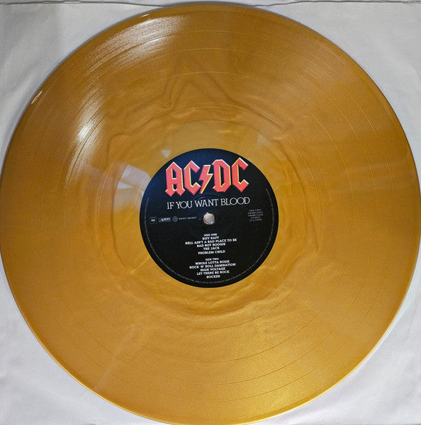 AC/DC – If You Want Blood You've Got It - LP - GOLD