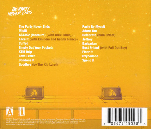 Juice WRLD – The Party Never Ends CD