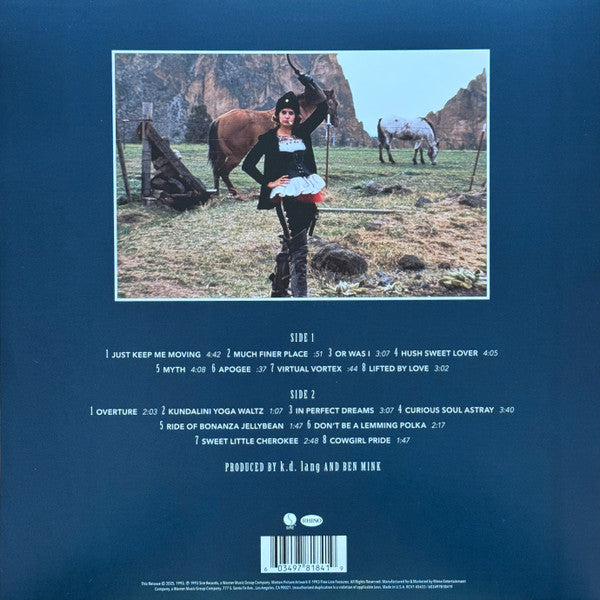 K.D. lang – Music From The Motion Picture Soundtrack Even Cowgirls Get The Blues - LP