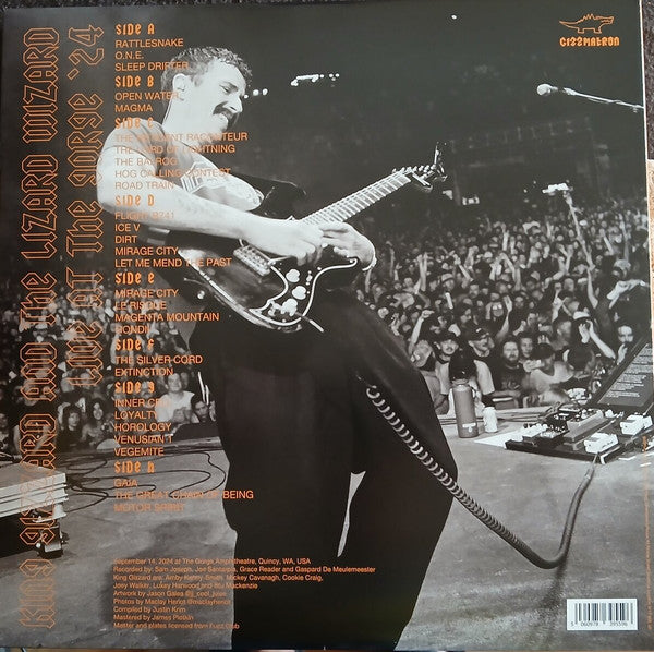 King Gizzard & The Lizard Wizard – Live At The Gorge '24 - 4xLP