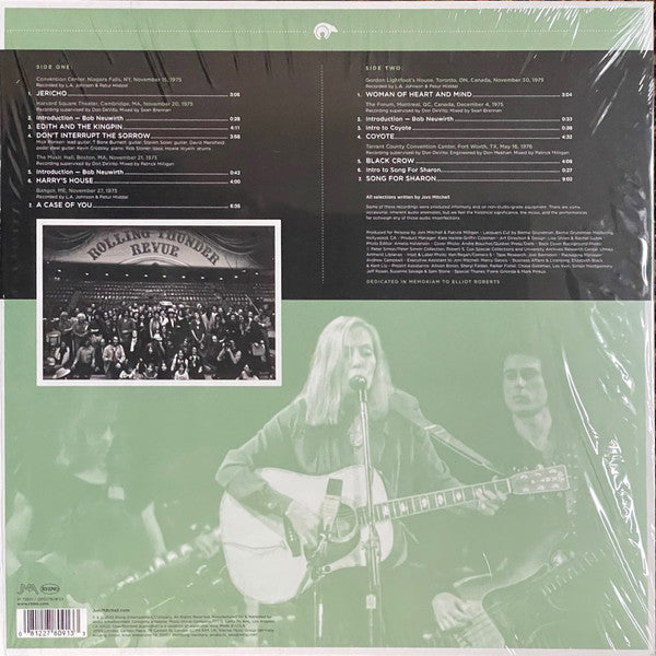 Joni Mitchell – Rolling Thunder Revue - LP - Record Store Day