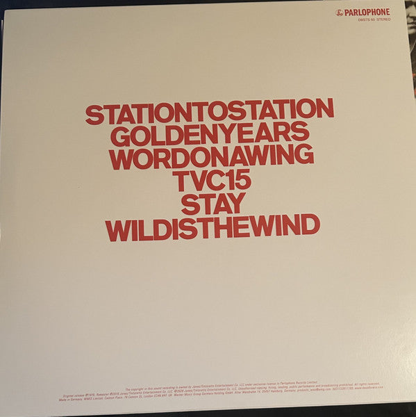 David Bowie – Station To Station - LP
