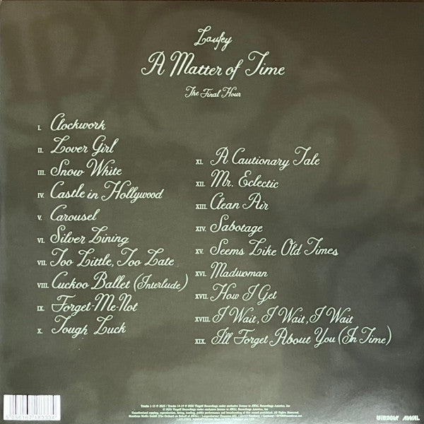 Laufey – A Matter Of Time: The Final Hour - LP