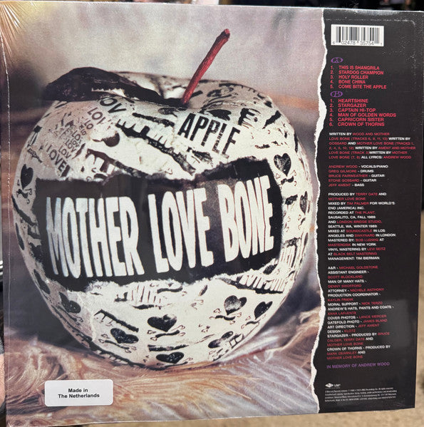 Mother Love Bone – Apple - LP - **Filled under Soundgarden**
