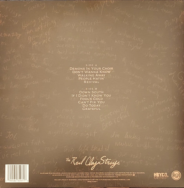 The Red Clay Strays – Grateful - LP