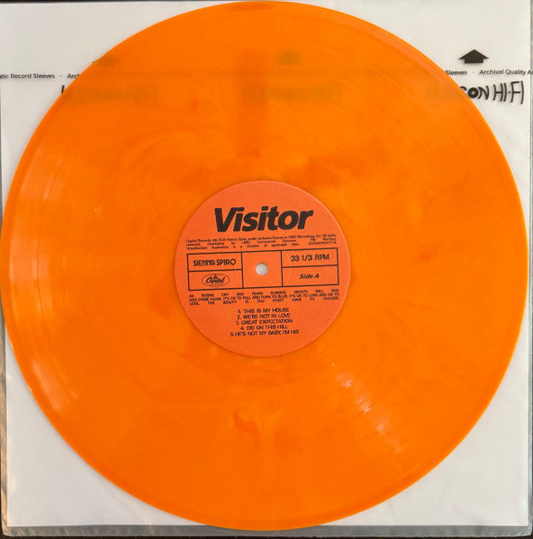 Sienna Spiro – Visitor - LP (Tangerine)