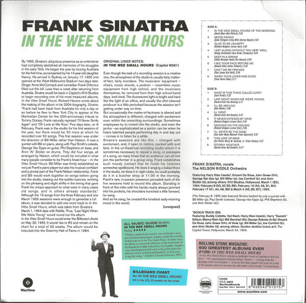 Frank Sinatra – In The Wee Small Hours