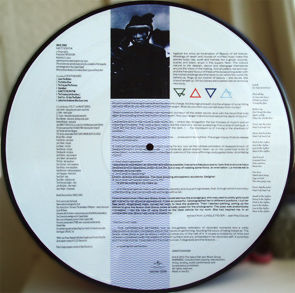 Grace Jones – Slave To The Rhythm - Picture Disk