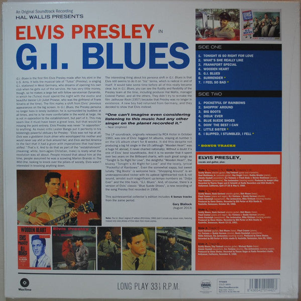 Elvis – G. I. Blues - LP