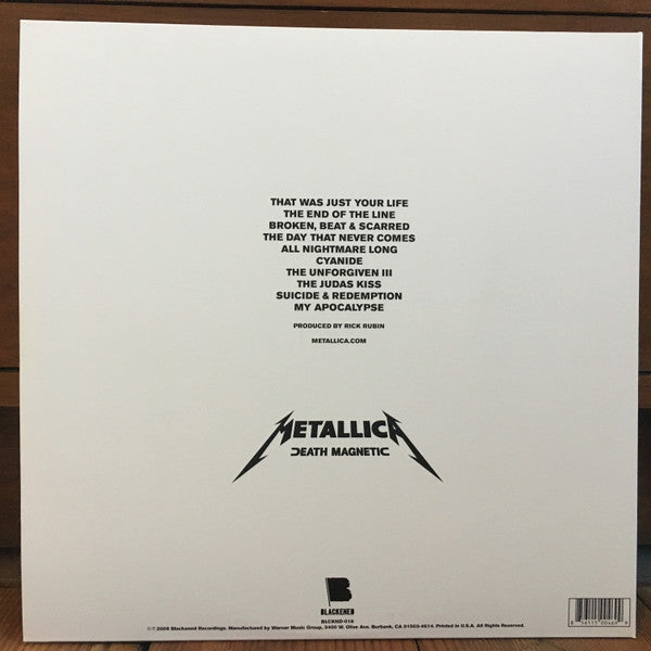 Metallica – Death Magnetic - LP