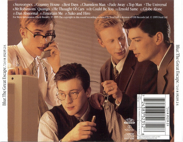 Blur - The Great Escape - CD