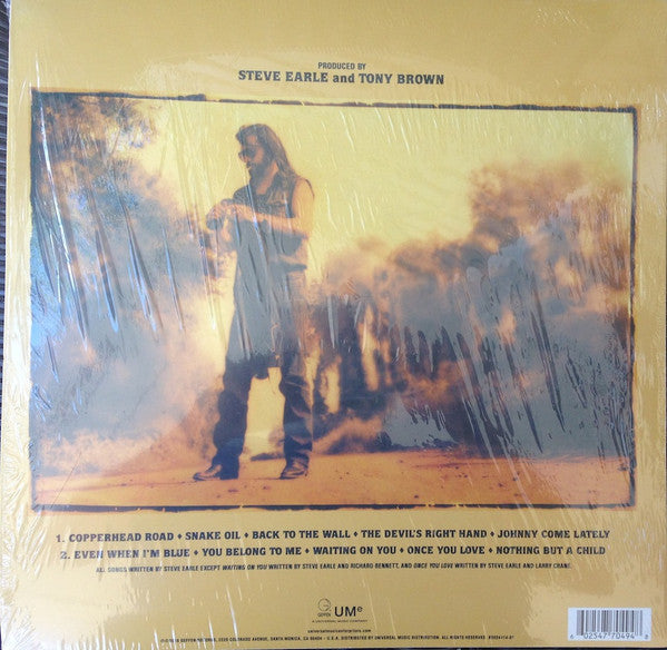 Steve Earle – Copperhead Road - LP